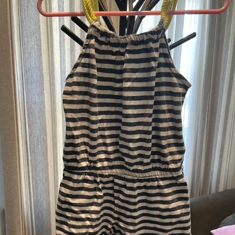 Baby gap striped romper shorts size 4